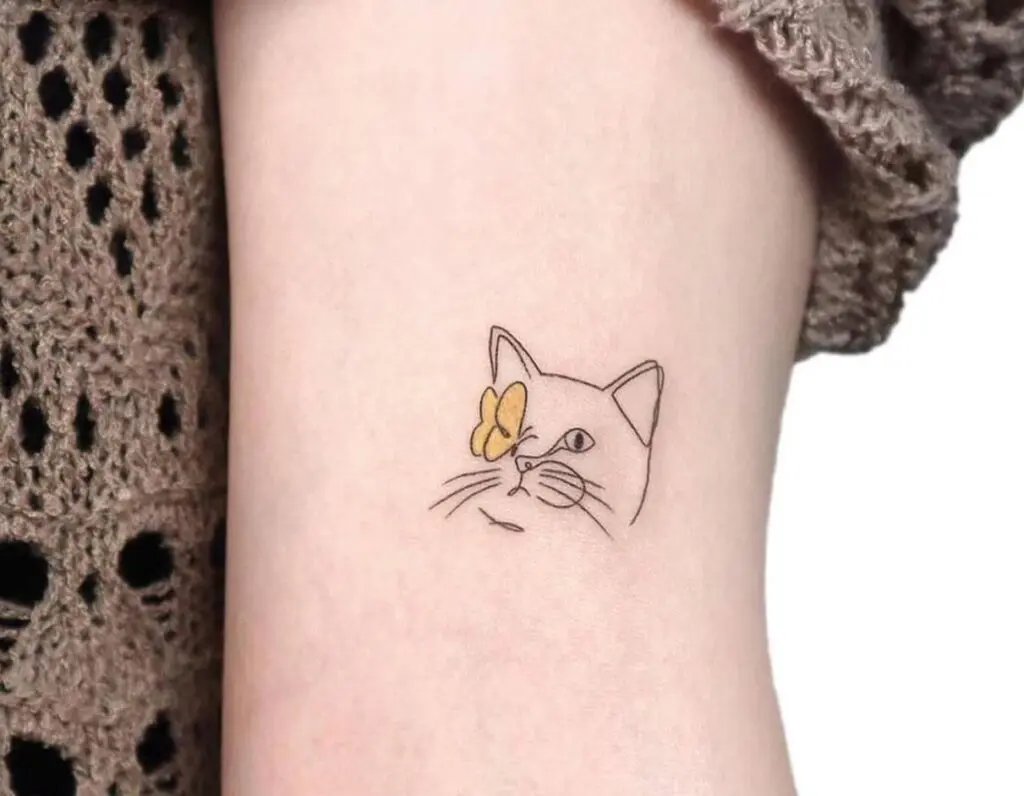 15 tatuajes de gatos con los que te obsesionaras - Sepicat