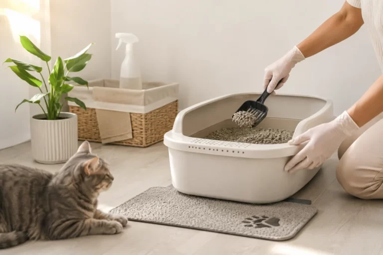 Higiene de los gatos- Guía para mantener el arenero impecable durante las temporadas de calor