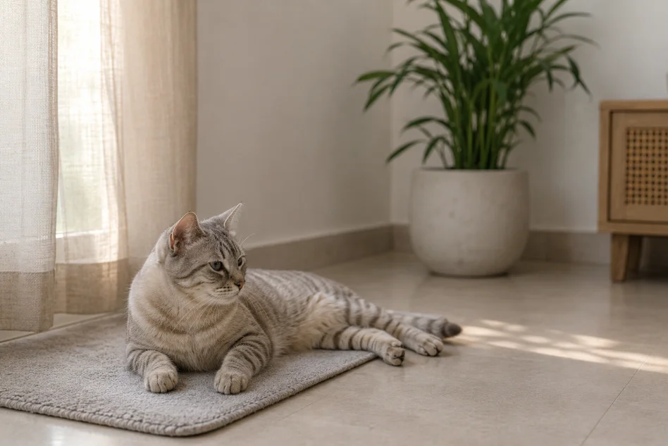 Alternativas para combatir el calor en casa y cuidar a tu gato