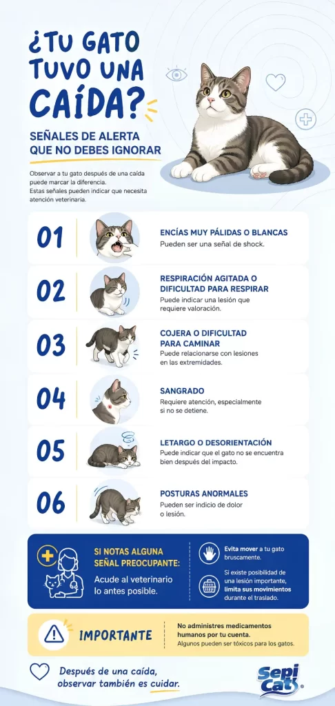 Síndrome del Gato Paracaidista_Señales de Alerta